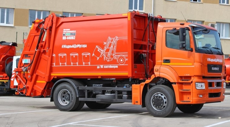 Автомобиль камаз мусоровоз